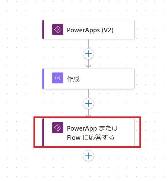 009_Power Automate_Power AppsまたはFlowに応答する